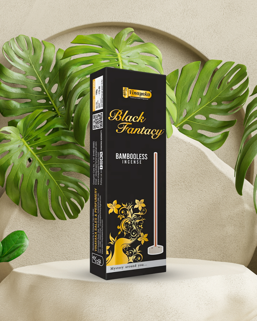 Black-Fantacy-Bambooless-Incense-Sticks